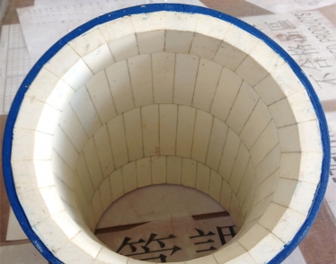 岳阳高铝陶瓷耐磨管材